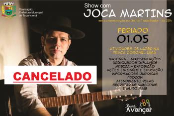 Cancelado Mateada do dia do trabalhador