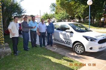 Fiscalizalção Municipal recebe carro novo